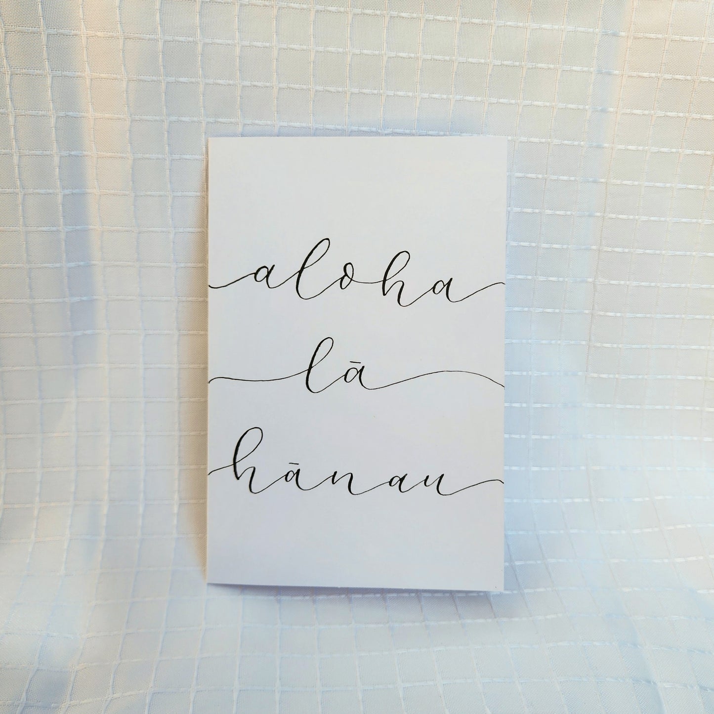 aloha lā hānau card