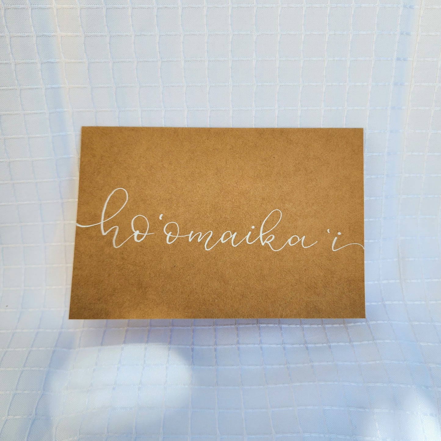 ho‘omaika‘i card