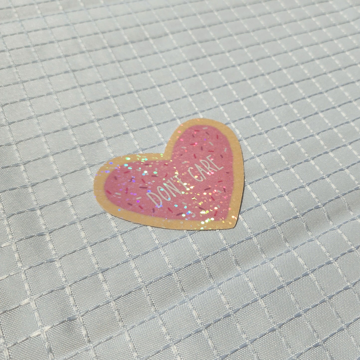 don't care sticker