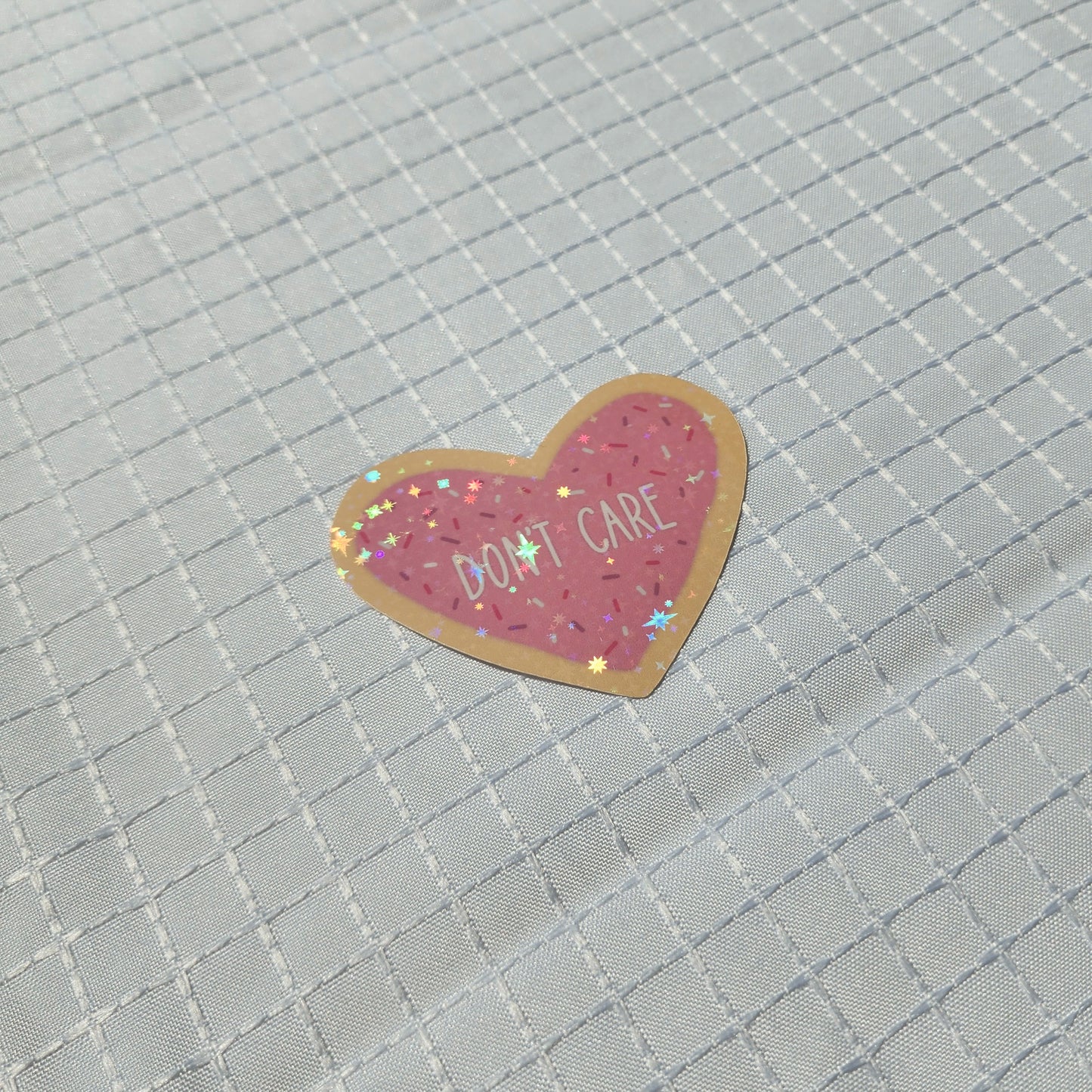 don't care sticker