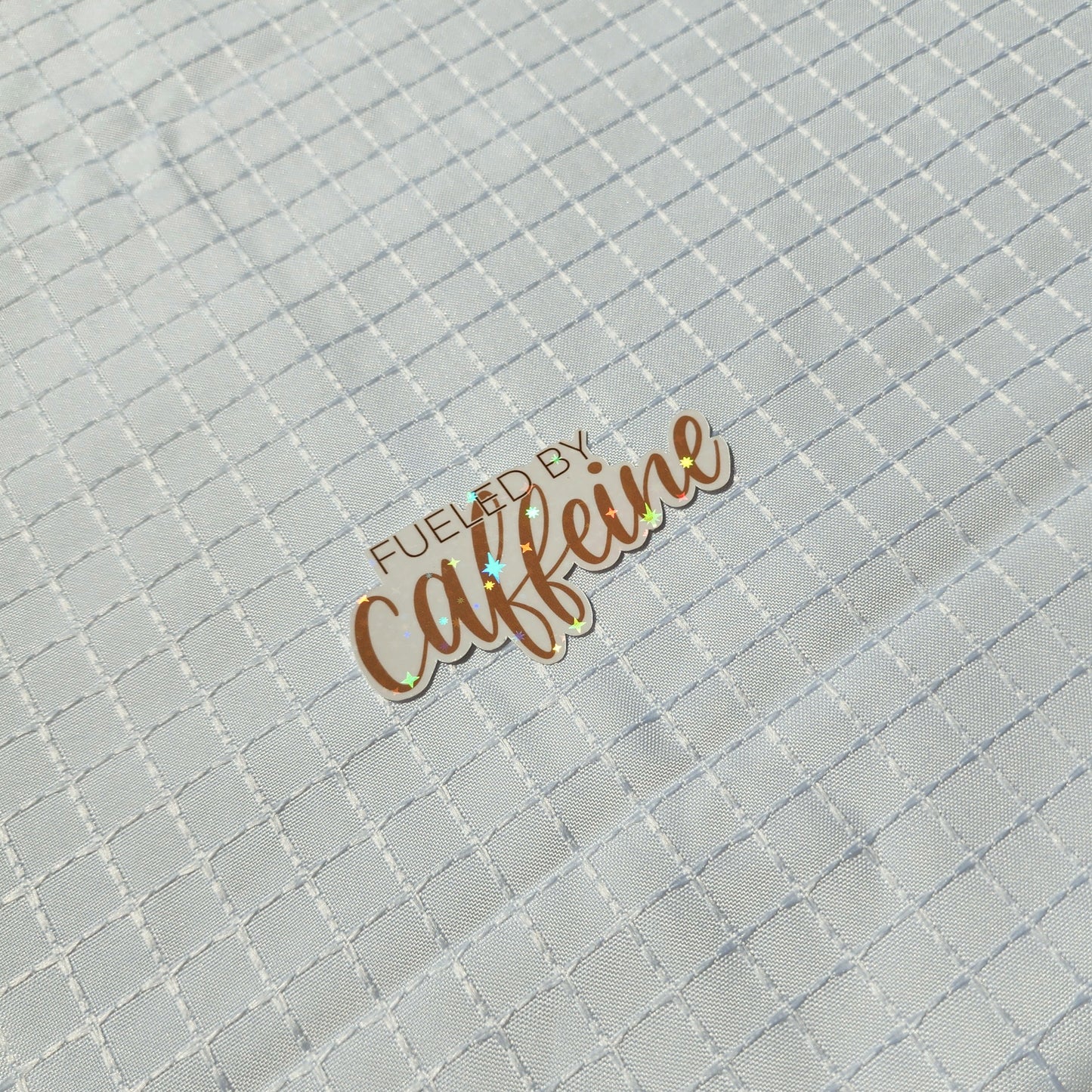 fueled by caffeine sticker